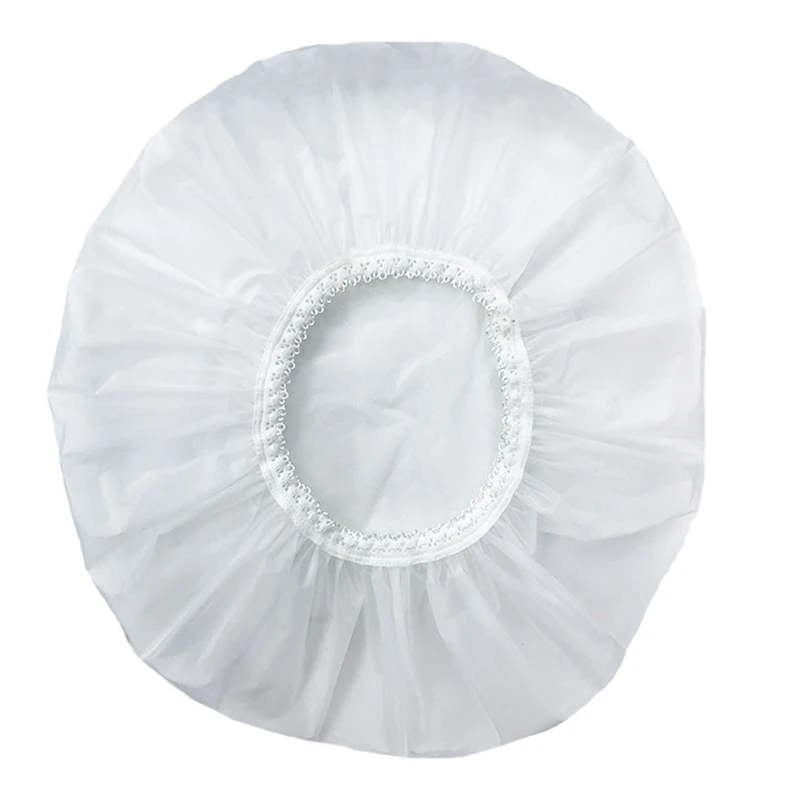 

Новинка 1 шт. Бытовая водонепроницаемая шапочка для душа, шапочка для плавания, эластичная душевая шапочка для отеля, набор волос