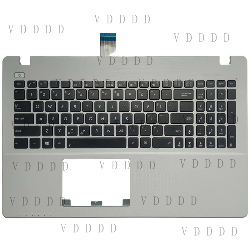 Фото Л... Клавиатура US-стандарта для ASUS X550LB X550LC X550LD X550LDV X550LN X550MJ X550V, крышка для подставки под запястья №2