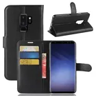 Чехол книжка на Samsung Galaxy S9 Plus, с отсеком для карт и подставкой от Caseport
