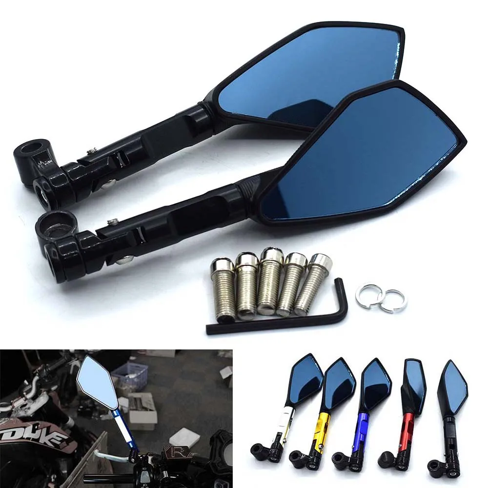 

Universal 8mm 10mm motorcycle rearview mirror CNC aluminum side mirror For YAMAHA MT-07/FZ-07 FJ-09 MT-09/SR/FZ-09 FZ1 FAZER