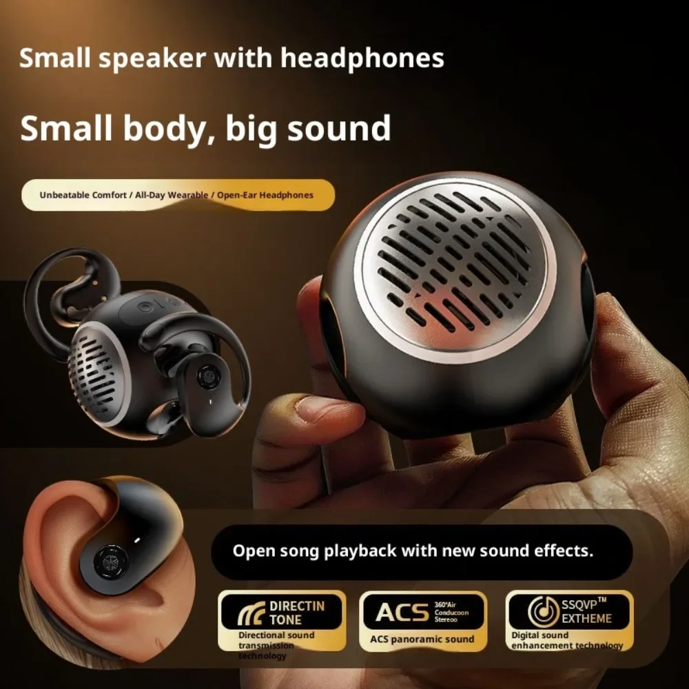 Фото Беспроводные Bluetooth-наушники для киберспорта с низкой задержкой, Hi-Fi звуком, шумоподавлением, сверхдолгим временем автономной работы и удобной посадкой в ухе. №1