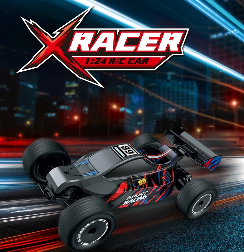 

F4 1/24 2.4G RWD Remote Control Car RC Drift Car with ESP GyroOn-Road Full Proportional Off-Road Truck Vehicles Toys for Boys