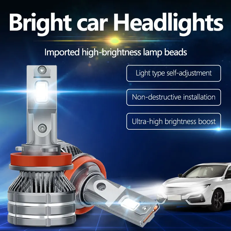 

100w 22000LM H7 LED HEADLIGHT H1 LED H3 LED BULB 9005 HB3 LED 9006 HB4 LED H11 H8 LED FOG LIGHT 9012 HIR2 LED H4 HEADLAMP 12V