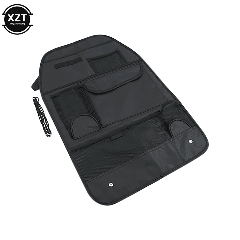 

Universal Waterproof Car Back Seat Organizer Storage Bag Multi Pocket Hanging Pouch Assorted 57cmx39cm Auto Accessories Black
