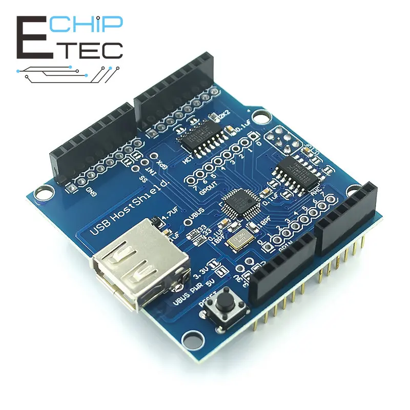 

Free shipping USB Host Shield Support Google Android ADK & UNO MEGA