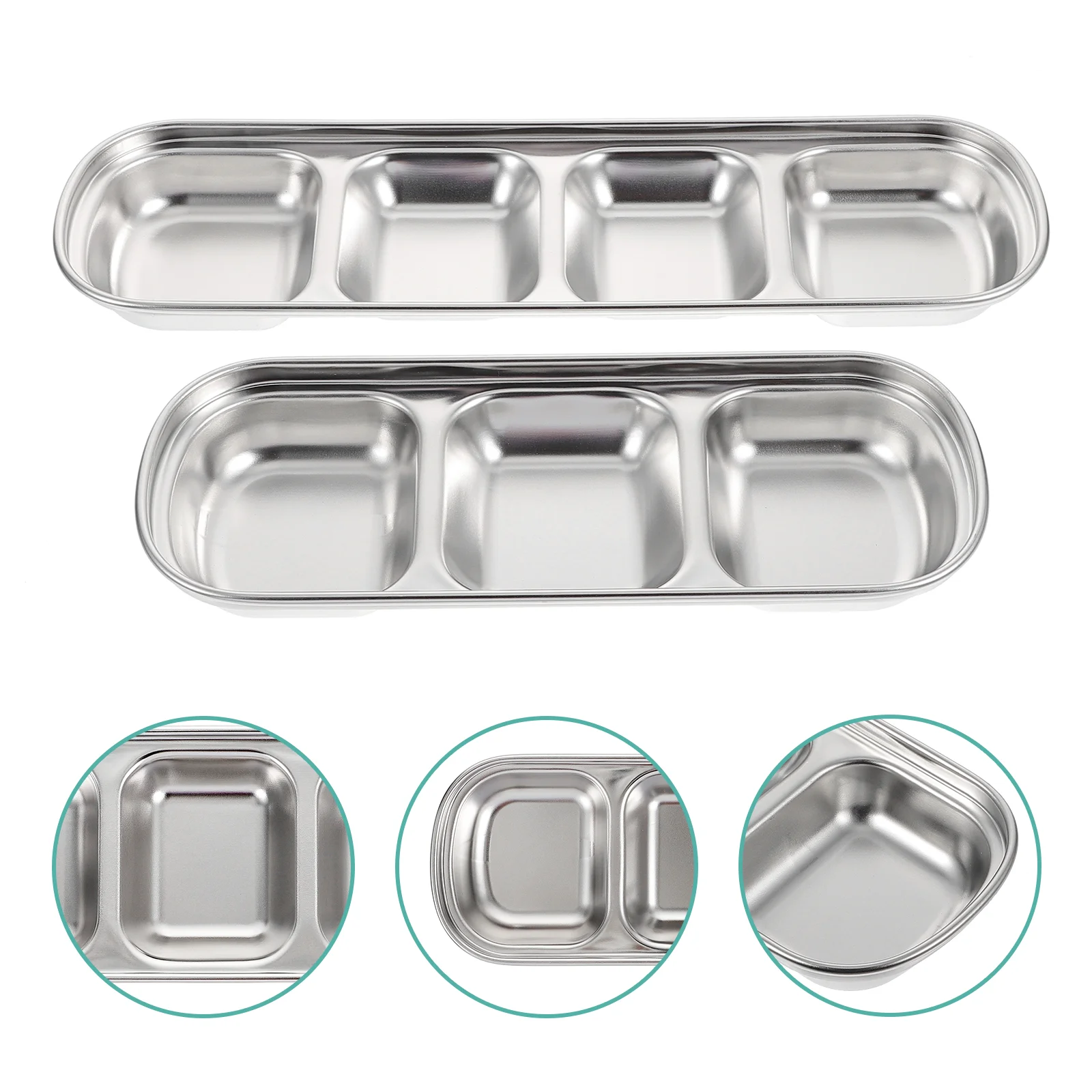 

Bowl Cat Dish Pet Tray Stainless Plate Steel Feeding Hamster Bowls Fodder Water Feeder Smallguinea Dog Rabbit Hedgehog
