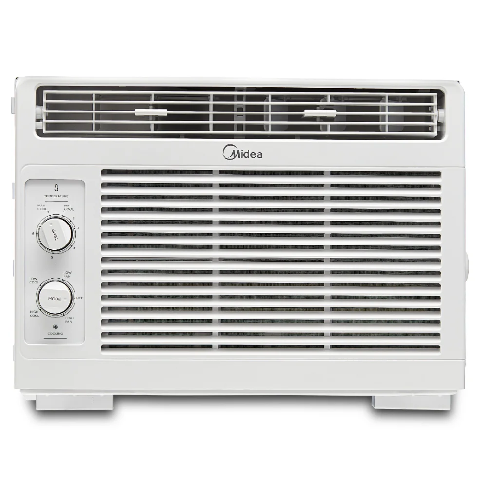 

Midea 5,000 BTU 150 Sq Ft Mechanical Window Air Conditioner, White, MAW05M1WWT portable air conditioner