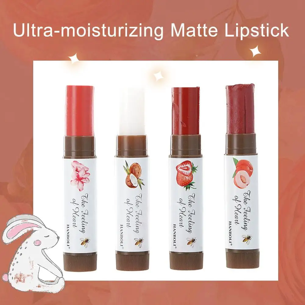 

Fruity Lip Balm Moisturizing Lip Gloss Nature Nourishing Lip Lipstick Temperature Change Color Jelly Tinted Lipstick Cute C U3M5
