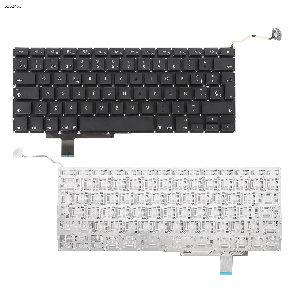 

SP Клавиатура для ноутбука APPLE MacBook Pro A1297, черная, без подсветки