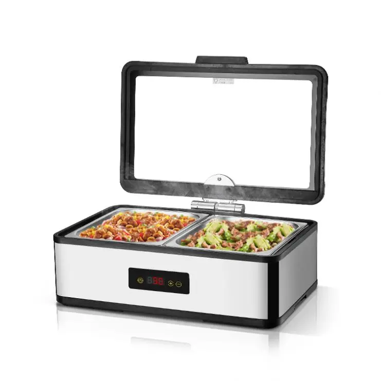 Стиль конкурентоспособной цены шведский стол подогреватель еды серебряный цвет