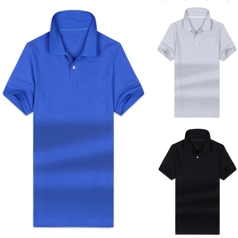 

2022 New Men's Super Brand Soup Shirt, Solid Color Lapel Casual Business POLO Shirt