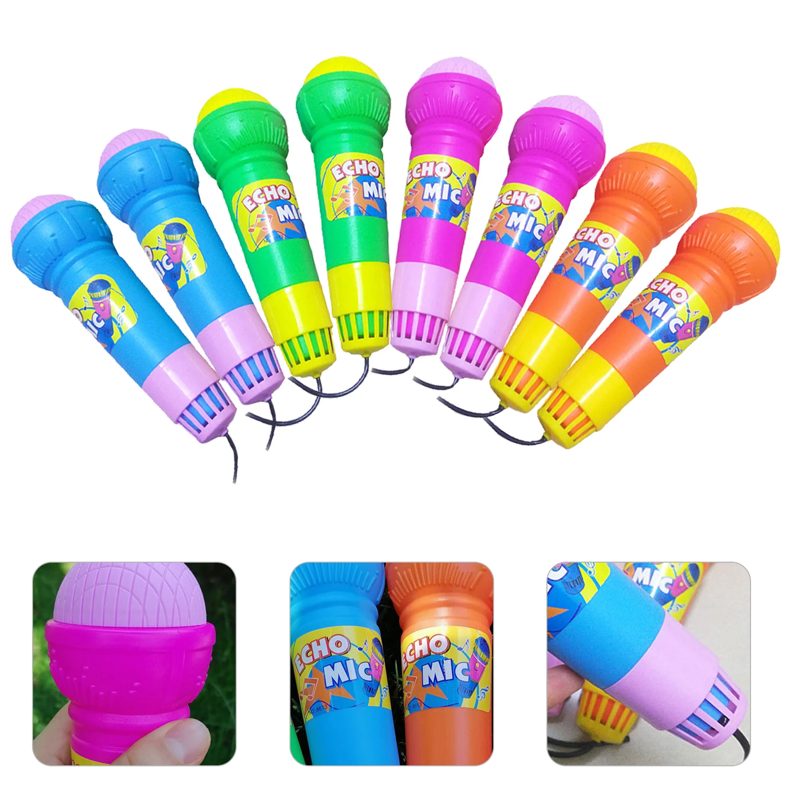 

Microphone Toy Kids Echo Proptoys Pretendfake Mic Play Party Mics Speech Karaoke Model Costume Simulated Singing Microphones