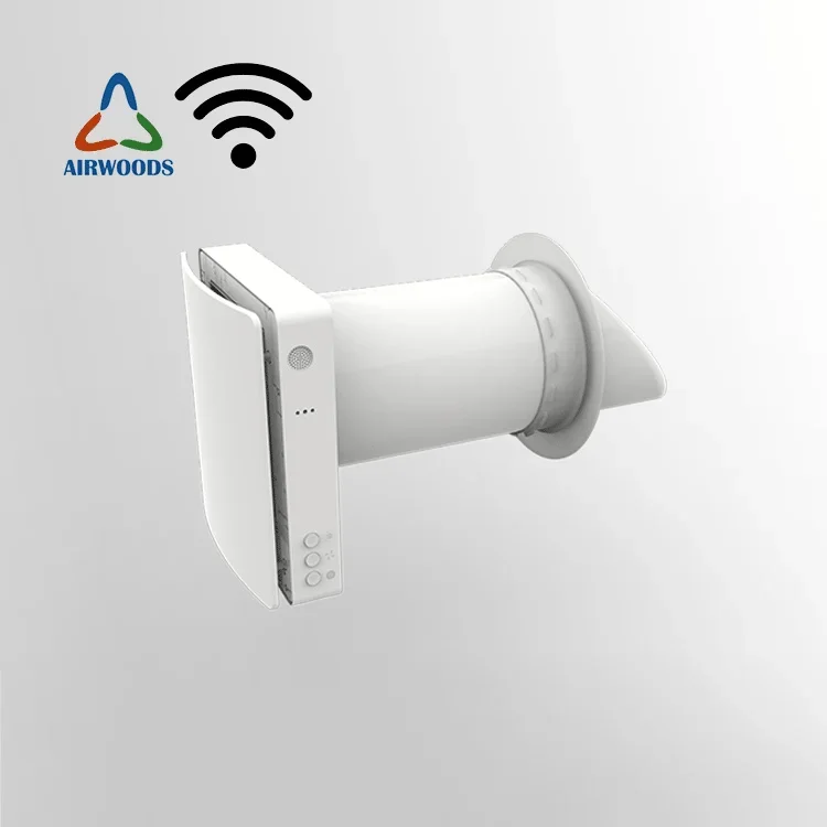 Настенный безвоздушный блок Airwoods ERV децентрализованный вентиляционный