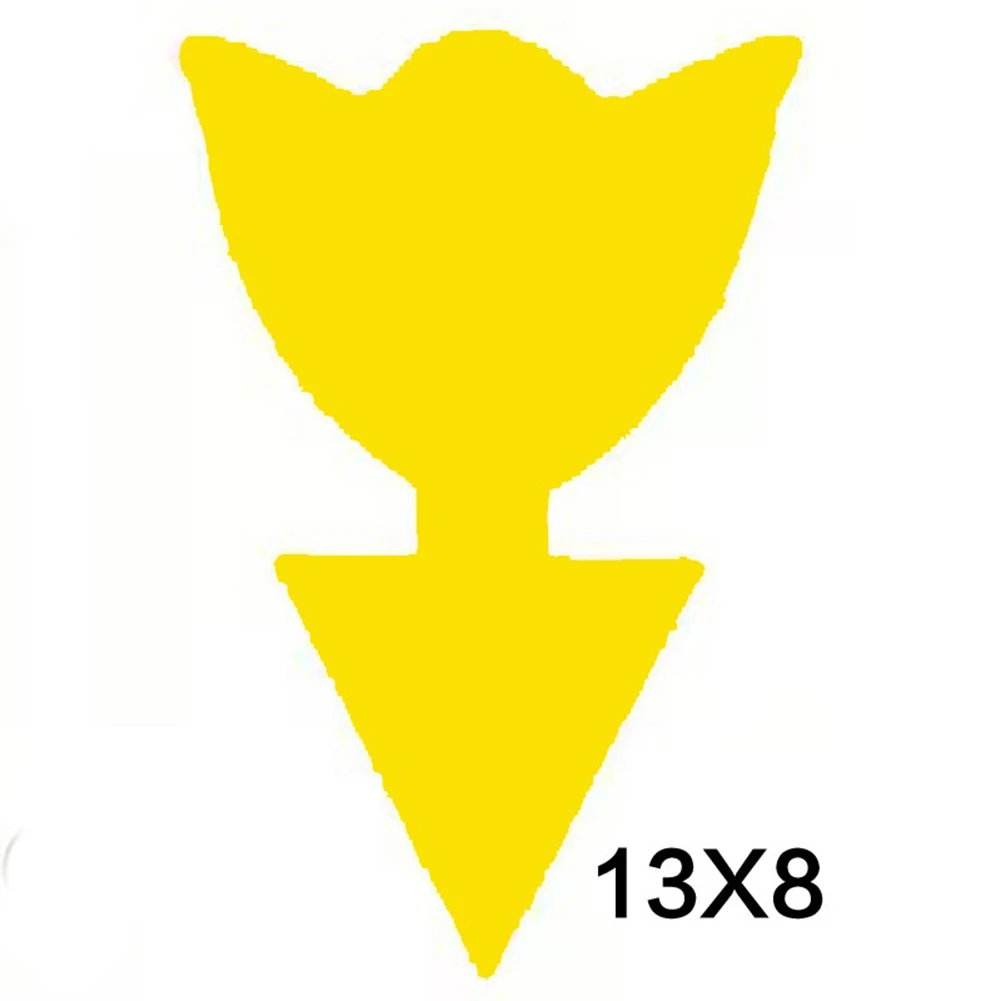 Набор из 10 двухсторонних желтых липких ловушек для мух |