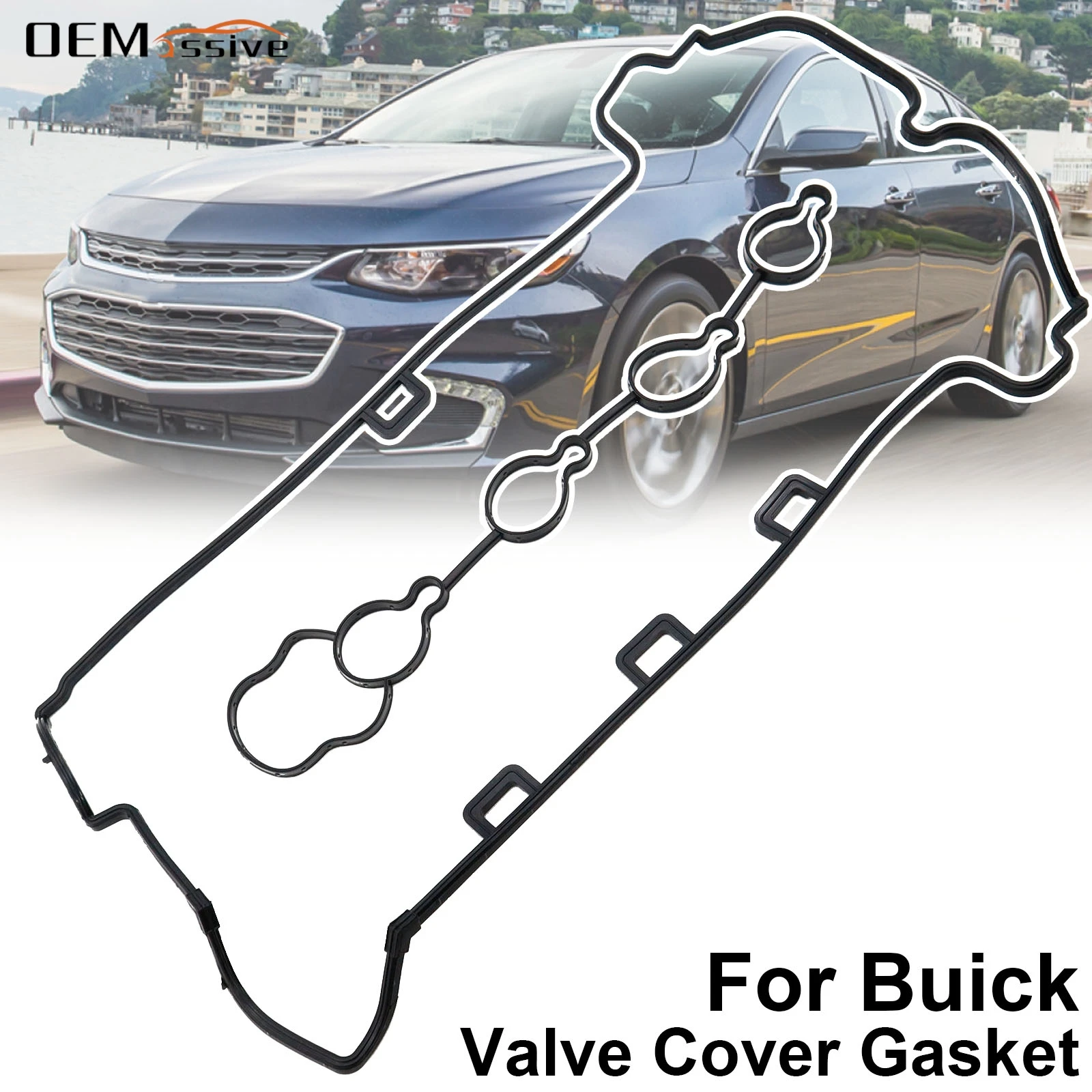 

Для Chevy Malibu Impala Equinox GMC Terrain Buick Regal 2.0L 2.4L 2007-2015 прокладка крышки клапана двигателя автомобиля аксессуары 12609291