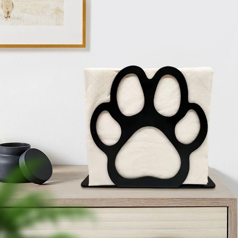 2 шт. черный металлический держатель для салфеток на обеденном столе , вертикальный диспенсер бумажных полотенец для дома, кухни, ресторана, пикника и вечеринки.