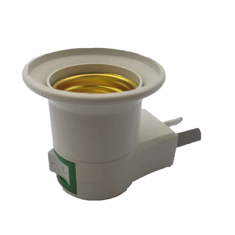 E27 светодиодный держатель лампы хит продаж с вилкой переключателя практичный