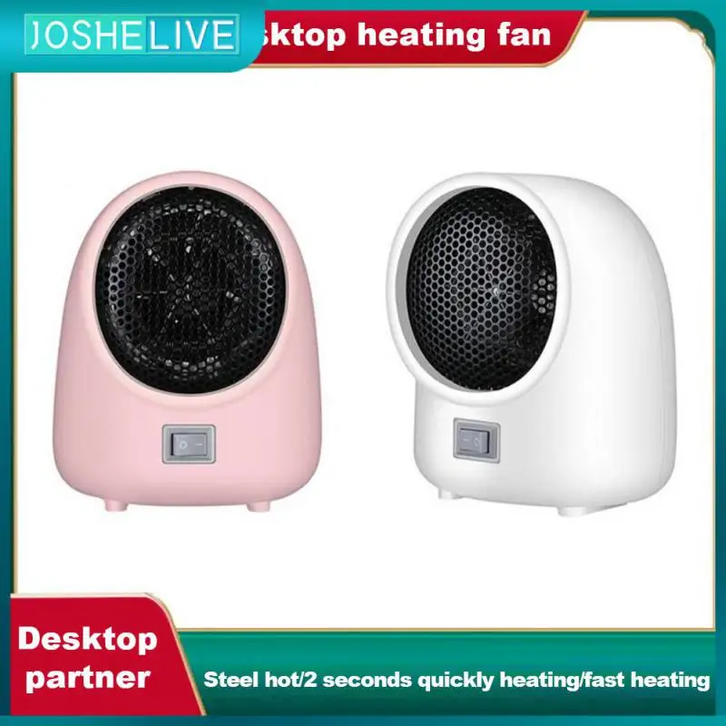 

Multifunctional Electric Fan Heater Desk Heaters Temperature Control Mini Household Appliances Heater For Office Home Portable