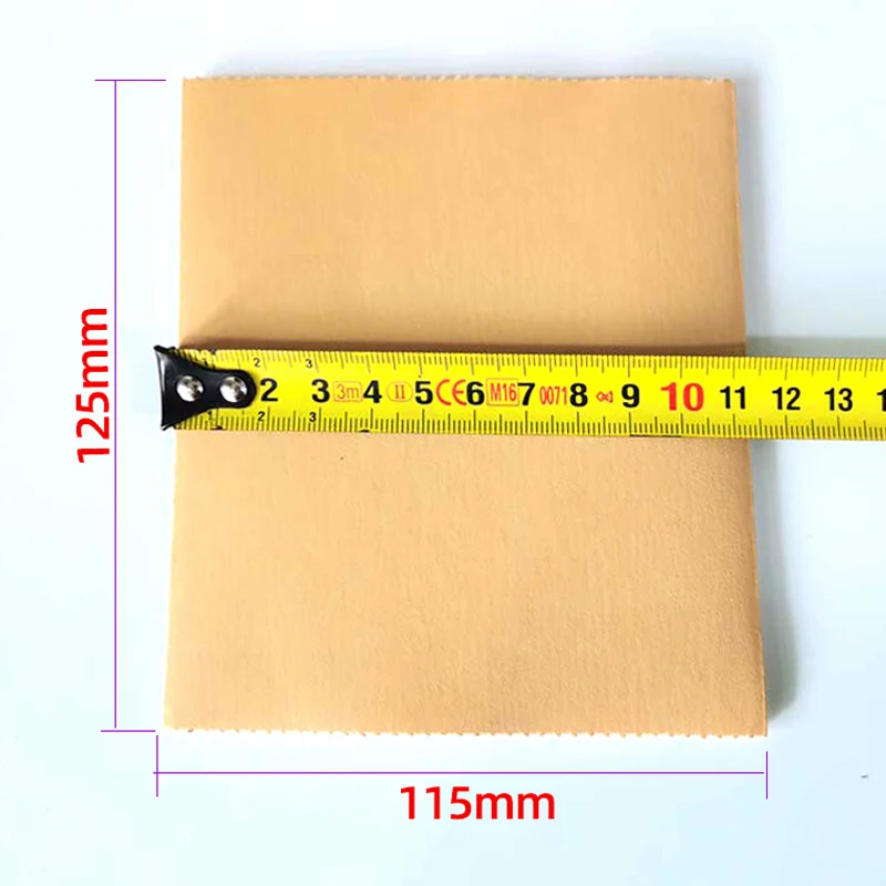 50 Pieces Of Car Polishing Hand-tear Sponge Sandpaper Paint Beauty Polishing Fine Grinding 400/600/800 Grit 115*125mm