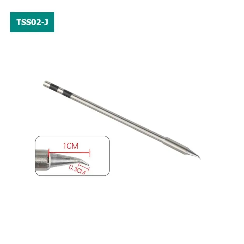 Фото Жала для пайки TSS02 для бессвинцовой паяльной станции QUICK TS1200A TSS02-SK TSS02-K TSS02-3C TSS02-I TSS02-J TSS02-1C TSS02-2C №4