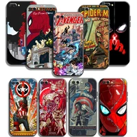 marvel spiderman phone cases for huawei honor p smart z p smart 2019 p smart 2020 p20 p20 lite p20 pro back cover coque