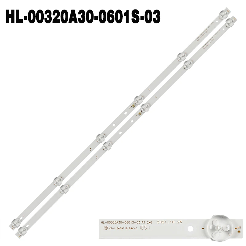 LED Backlight strip for CX32D06-ZC22AG-05 HS-30800532Z10DTZ002-A20 43MK-C32001-35V2 LE-32Z10 32LEM-1045/T2C 32LEX-5045/T2C
