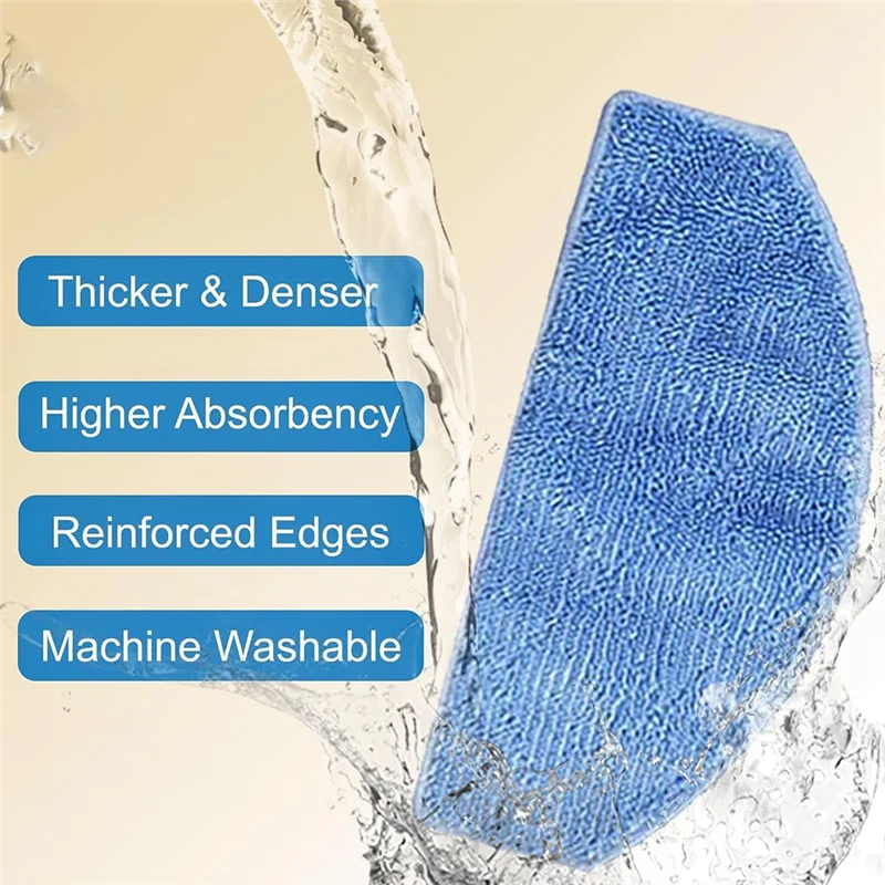 8 шт. для робота-пылесоса Laresar Evol 3 запасные части аксессуары накладка швабры