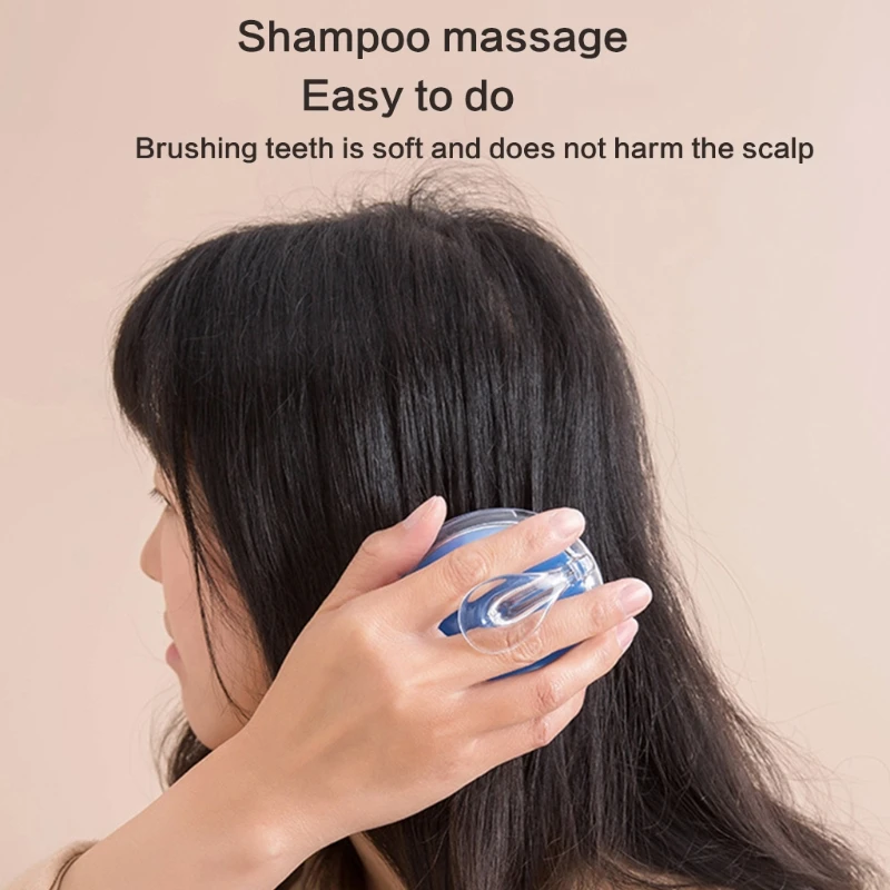 

Detachable Handheld Scalp Shampoo Massage Brush Washing Shower Hair Massager Brush for Dandruff Removal and Hair Growth