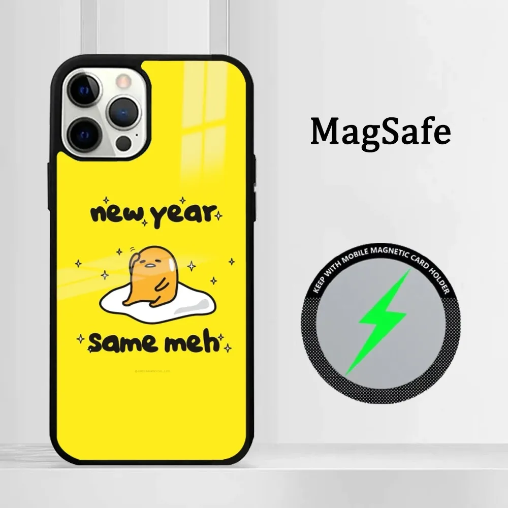 G-Gudetama Чехол для телефона с забавным мультяшным рисунком IPhone 16 15 14 13 12 11 Pro Max Plus Mini