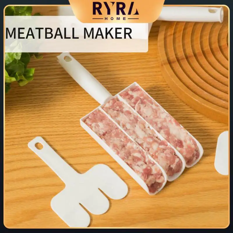 

Portable Plastic Meatball Maker Set Plastic Kitchen Gadgets Convenient Meatball Maker Fried Fish Beaf Meat Hot Wholesale 2023