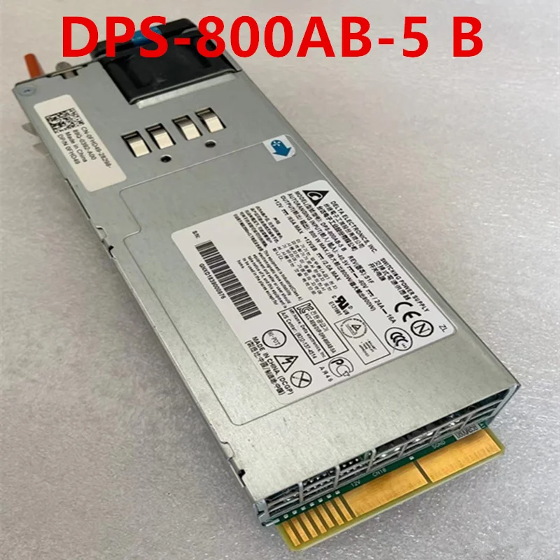 

Almost New Original PSU For Lenovo RD330 430 530 630 640 DC 800W Switching Power Supply DPS-800AB-5 B DPS-800AB-5B 0FHD49