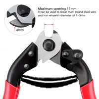 mtb bike stainless steel cable cutter bike cable housing cutter pliers professional wire nipper breaker tool line clamp