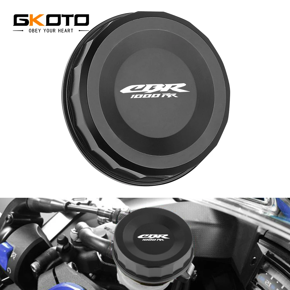 

Motorcycle Accessories For Honda CBR1000RR CBR 1000RR 2008 2009 - 2016 2017 CNC Front Brake Fluid Reservoir Cap Cover