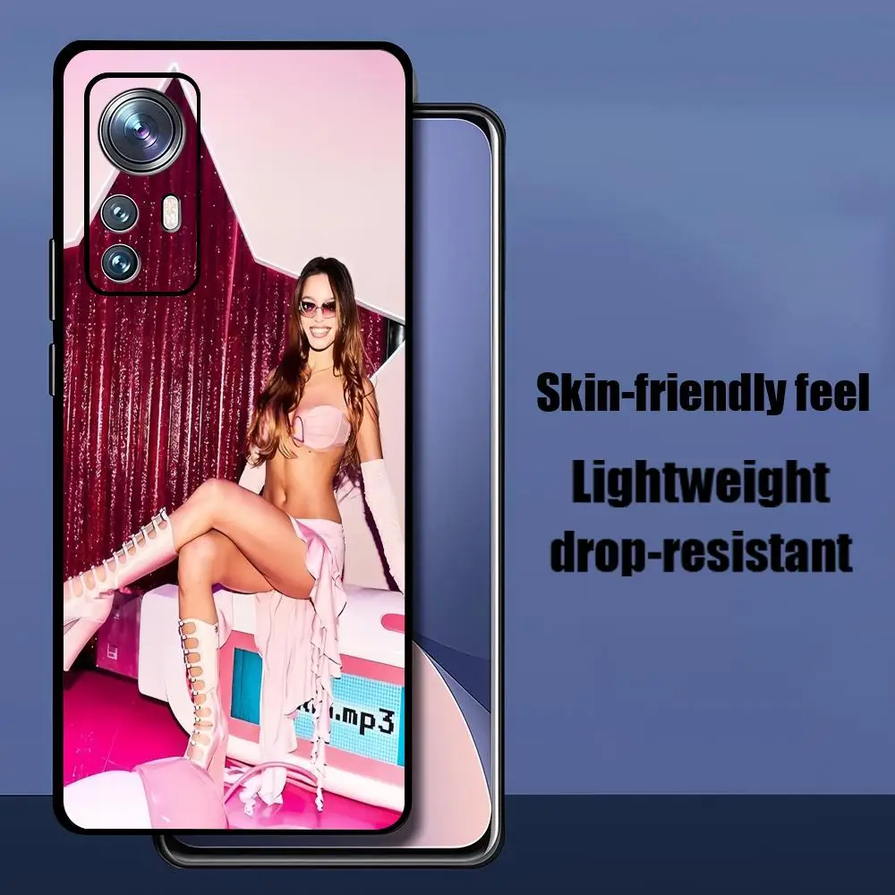 Фото Чехол для телефона Perfectas For Singer Xiaomi Redmi Note 15 14T 13Lite 12S 5g 4g Pro Plus E-Emilia, мягкий чехол, черный, полная защита №4