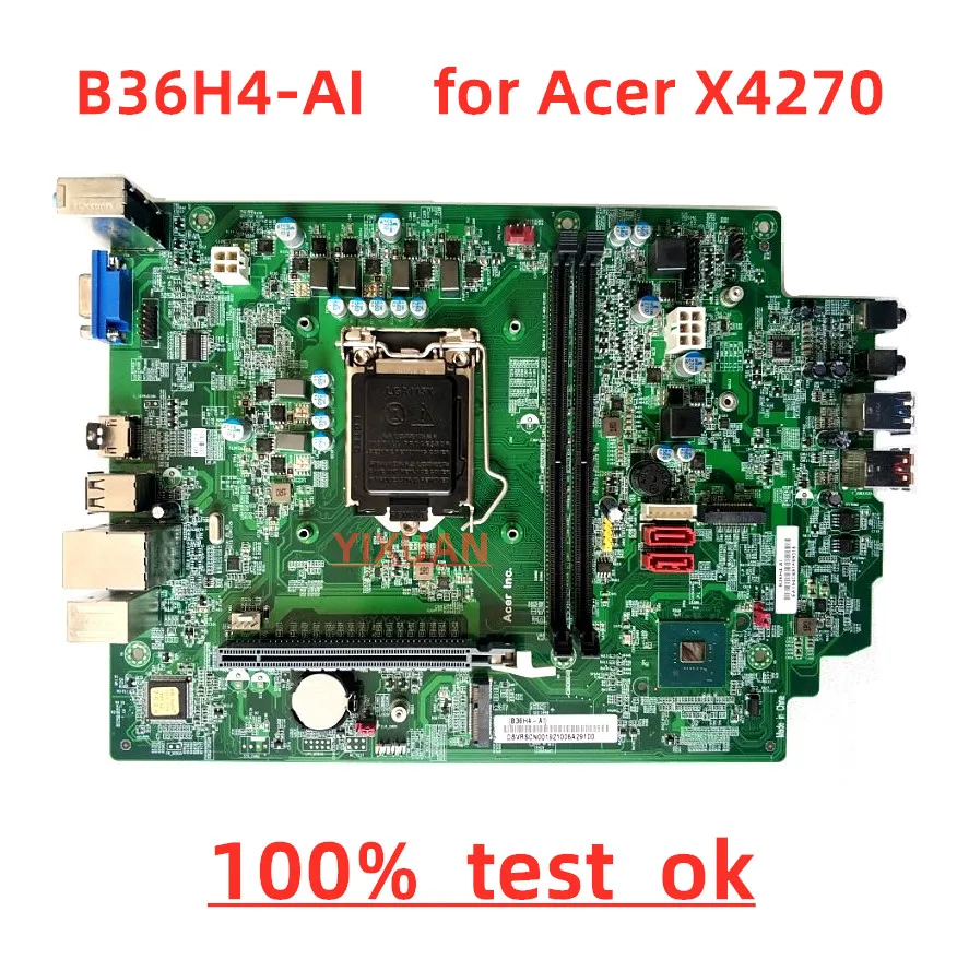 Основа для Acer X4270, Veriton E450, B360, LGA1151, DDR4, 100% probada OK, работает полностью