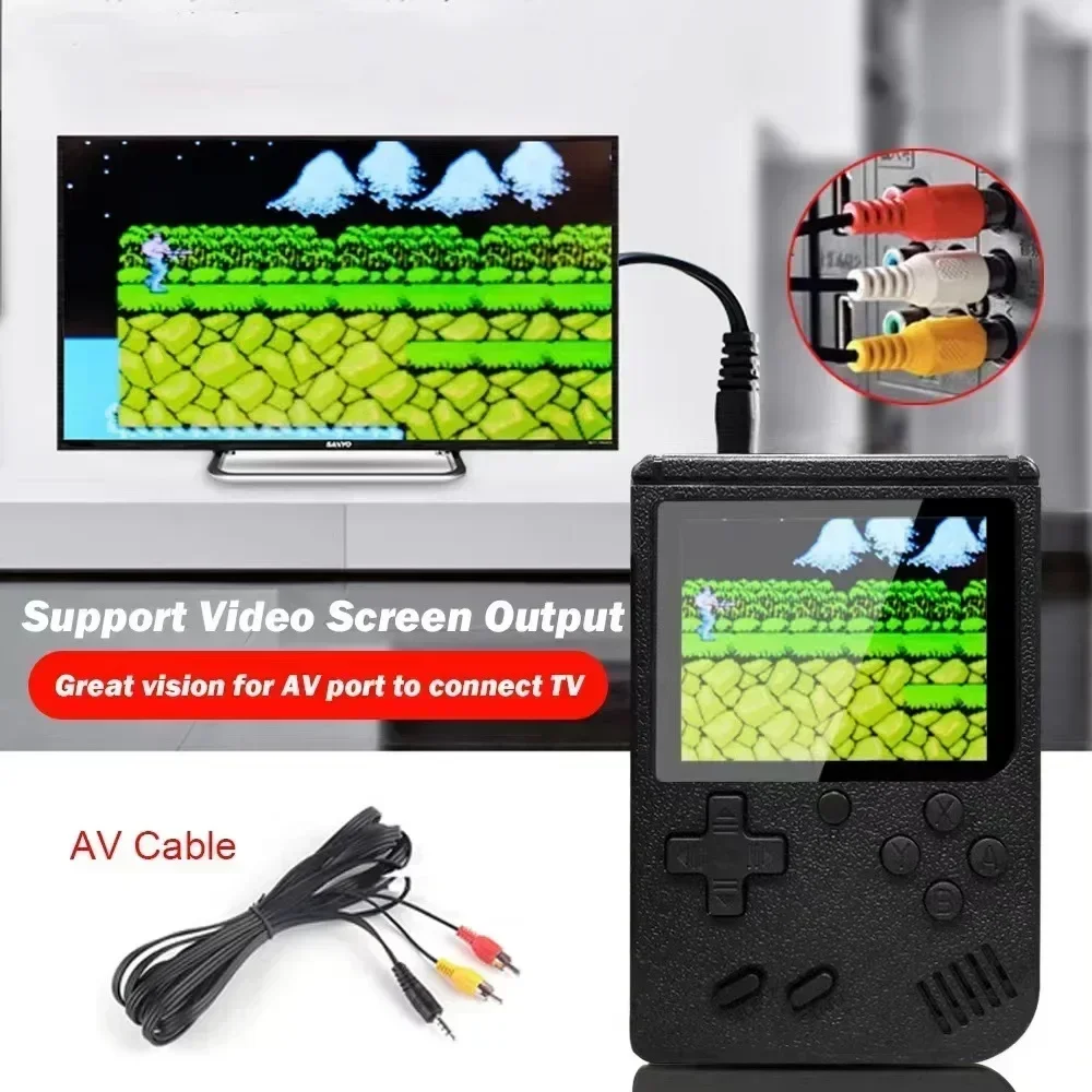 Портативная Мини-ретро 8-битная Игровая Консоль С 400 Встроенными Играми Av Out Game Boy