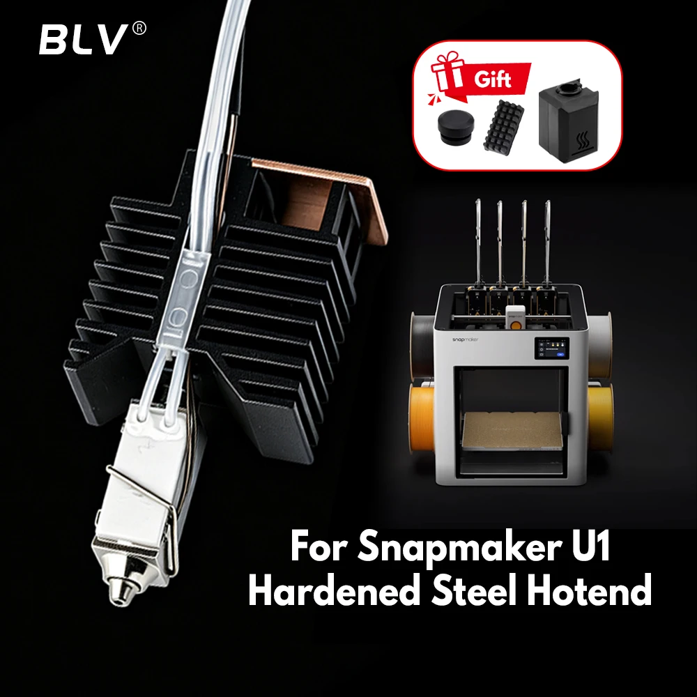 Фото BLV ® Сборка хотэнда из закаленной стали для 3D-принтера Snapmaker U1 №1