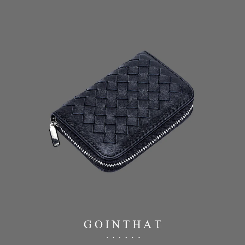 

Women Small Wallet Mini Zipper Coin Purse Pocket Clutch Credit Card Holder Money Bag Key Pouch Genuine Leather Monedero Mujer