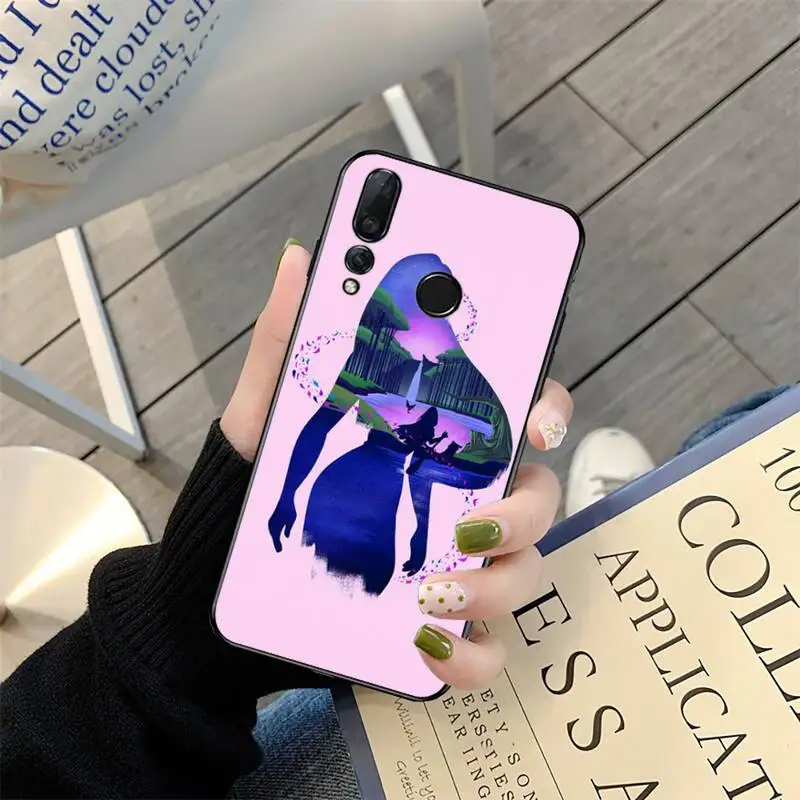 Disney wind Phone Case for Huawei Y 6 9 7 5 8s prime 2019 2018 enjoy 7 plus