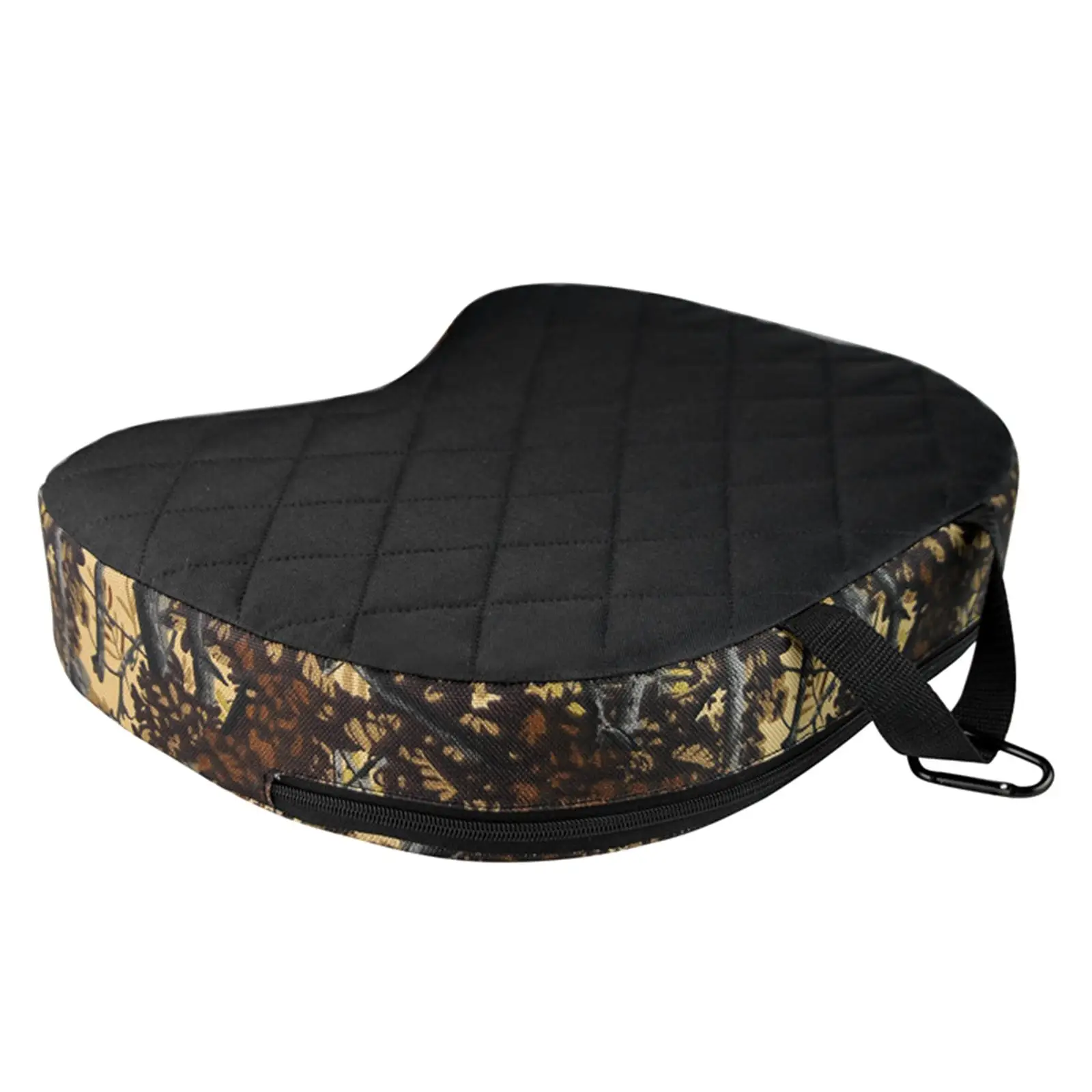 

Hunting Seat Cushion Portable 600D Oxford Cloth with Carabiner Camping Cushion for Park Backpacking Lawn Hiking Stadium