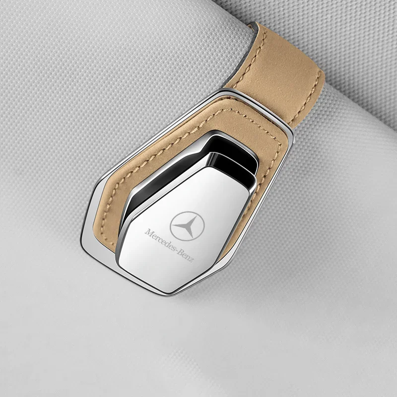 

Автомобильный зажим для хранения очков, солнцезащитный козырек для Mercedes Benz AMG W177 W176 X166 X167 C257 C218 X253 C118 C117