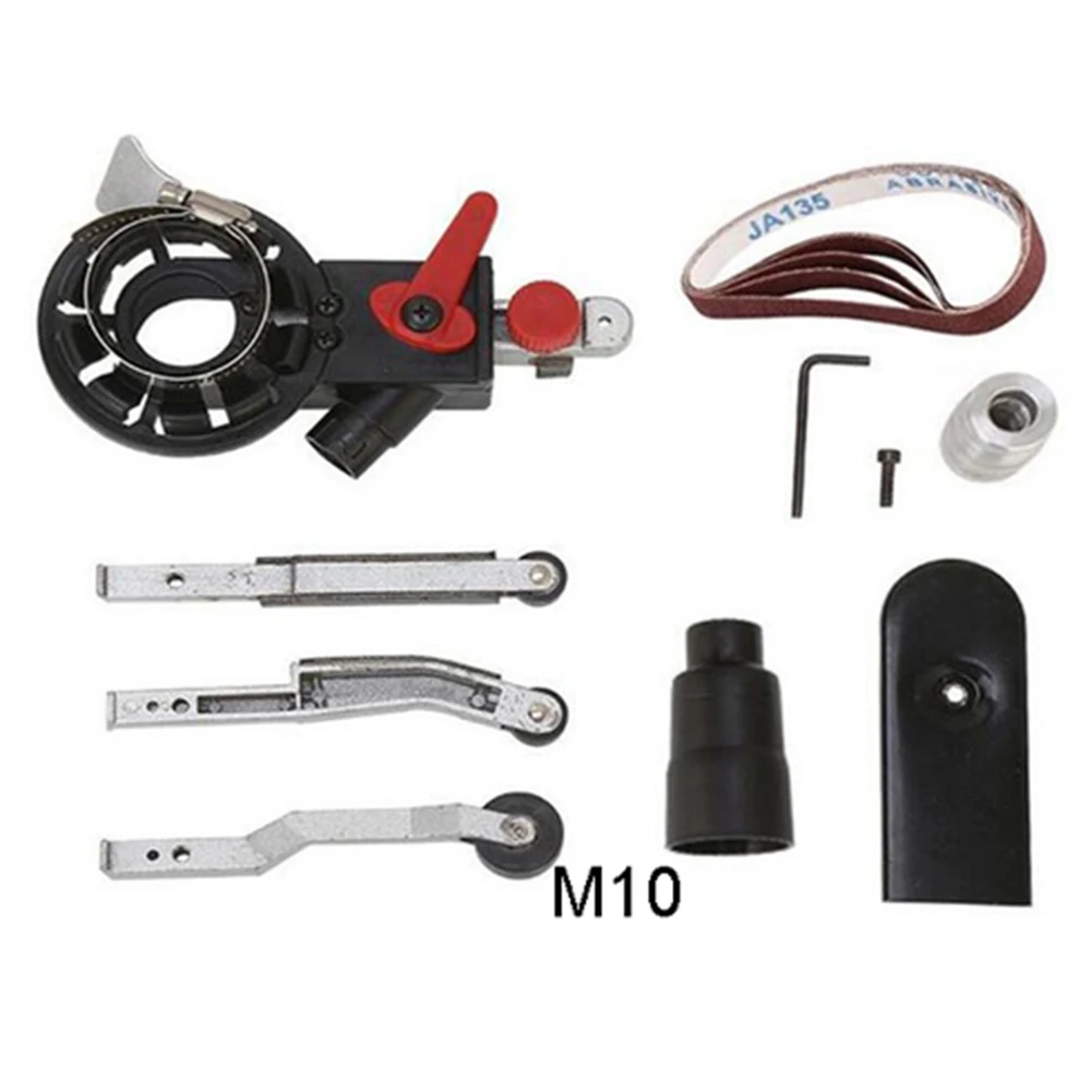 

M10 Angle Grinder Sanding Belt Adapter For 100 Angle Grinder Retrofit Tool Sanding Belt Adapter Angle Grinder To Belt Sander