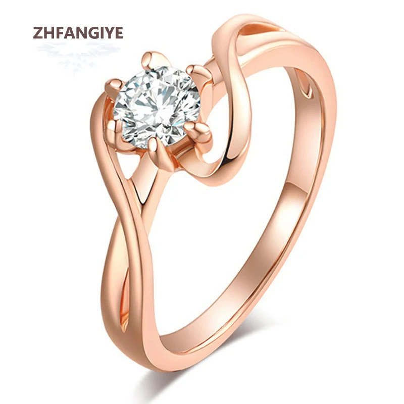 

Fashion Women Ring 925 Silver Jewelry with Zircon Gemstone Finger Rings for Wedding Bridal Promise Party Gift Ornament Size 6-10