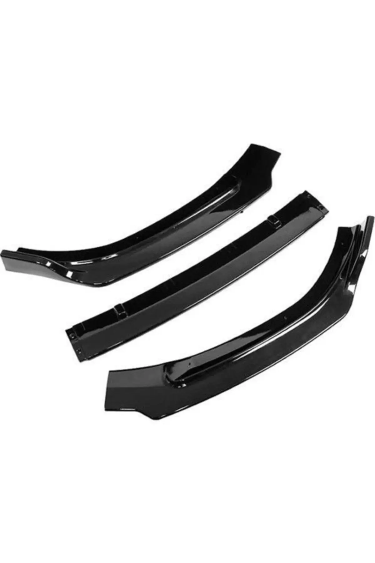 

Honda Civic Piano Black Front Lip Gloss Black 3 Pcs. 2023