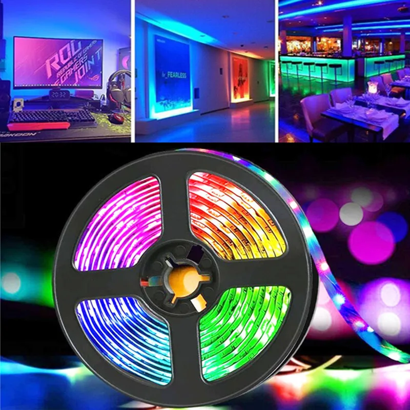 Светодиодная лента RGB для подсветильник Ки телевизора 5 в постоянного тока 2835