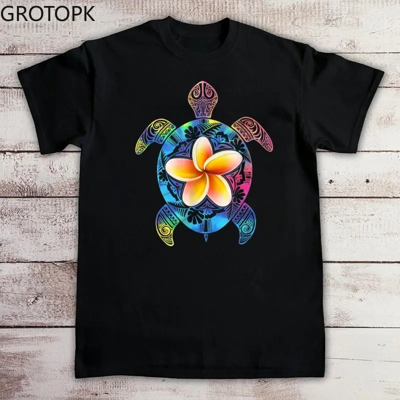 

Футболка мужская оверсайз с принтом черепахи, тенниска с короткими рукавами в японском стиле Харадзюку, модная уличная одежда, лето