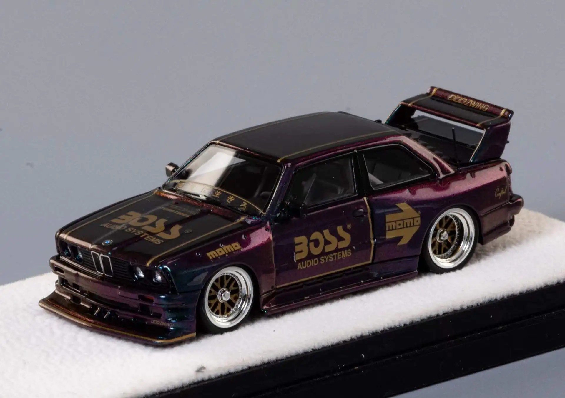 

404 ошибка 1:64 E30 M3 Zwingfilms widebody эксклюзивная версия No.2 Хамелеон Фиолетовый модель автомобиля