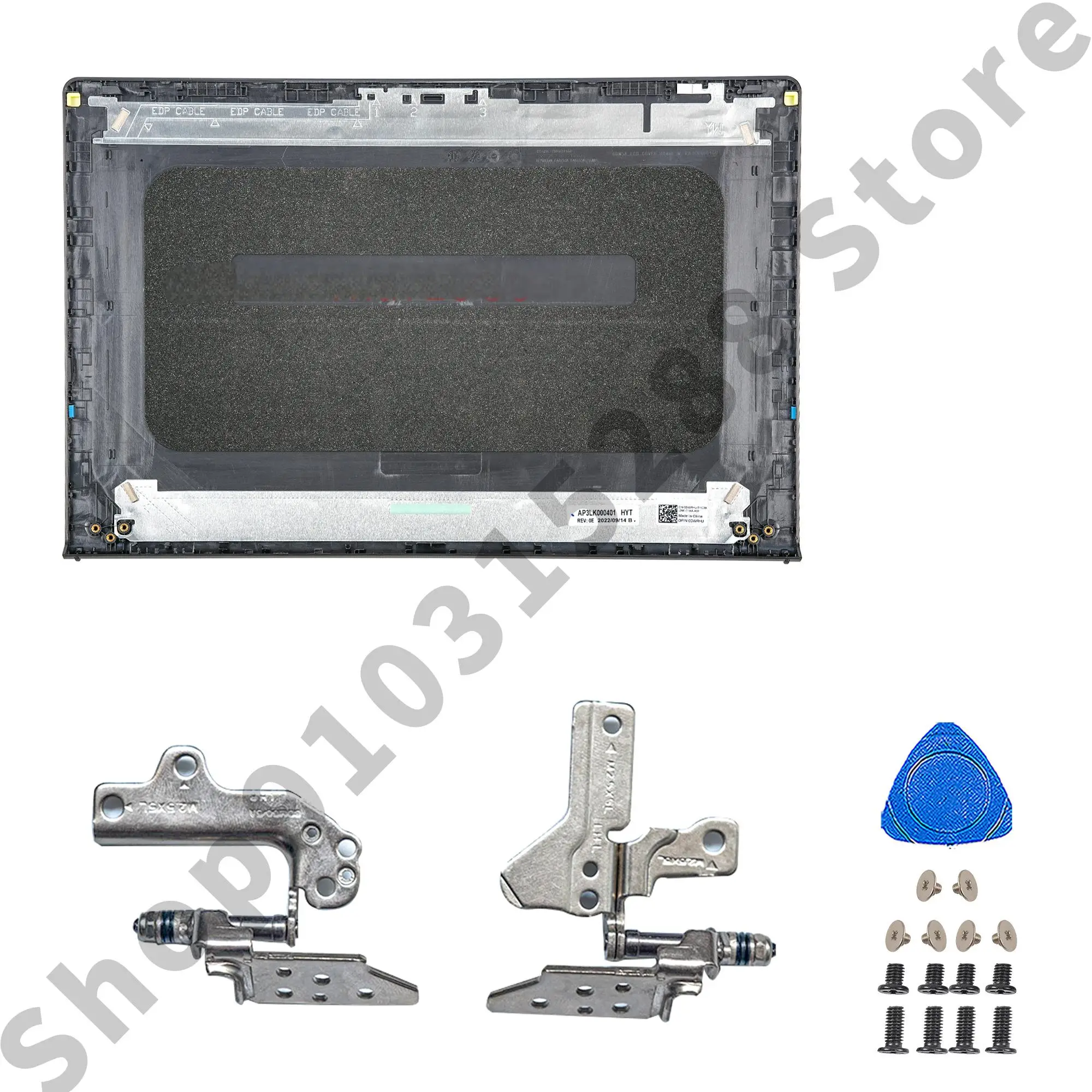 Крышка ПК для Vostro 15 3510 3511 3520 3525 V3510 черная задняя крышка 0DWRHJ петли безеля