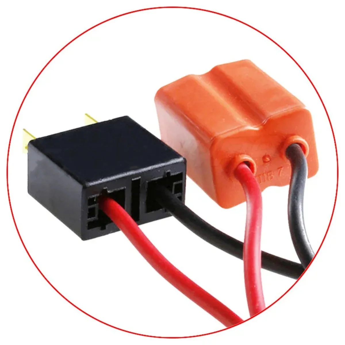 2 шт. без ошибок Canbus H7 50 Вт 6 Ом Автомобильная фонарь дневные ходовые огни