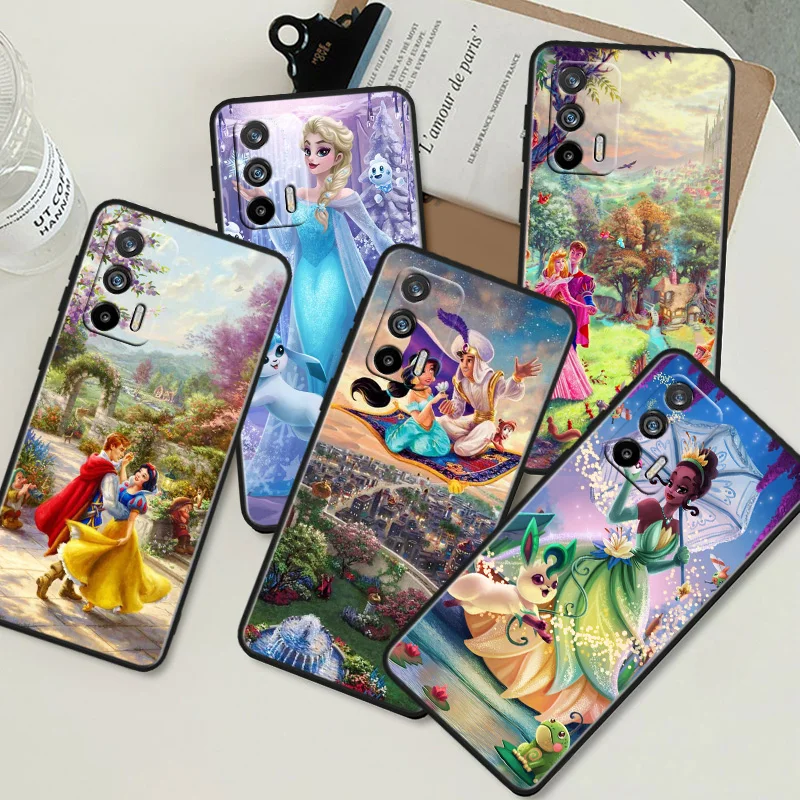 

Mickey Donald Duck Princess Phone Case For OPPO Realme Q5i Q5 Q3S 10 9i 8i 7i 6 5 Narzo 50i 50A 50 30 Pro Plus Black Cover